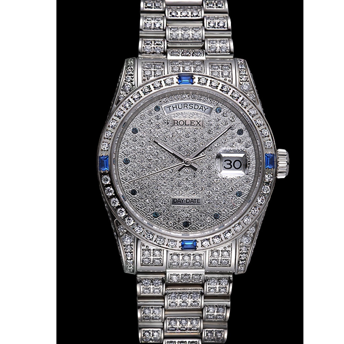 Good copy rolex watches Day-Date Rolex 621613 Diamonds-srl183 Swiss 0525